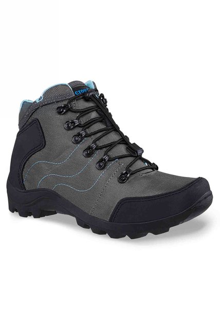 Botas Outdoor Tomoe Gris Para Mujer Croydon