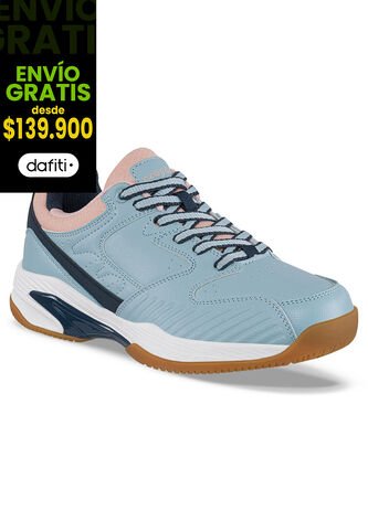 Tenis Entrenamiento Hinora Azul Claro Croydon Para Mujer Croydon