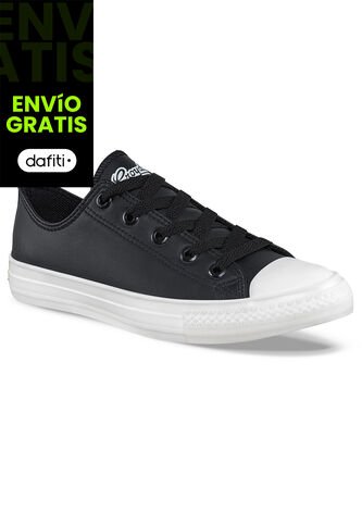 Tenis Casuales Discovery Bajo Retro 2 Ct Negro Croydon Para Mujer Croydon