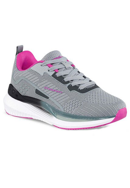 Tenis Running Plonk Gris Para Mujer Croydon