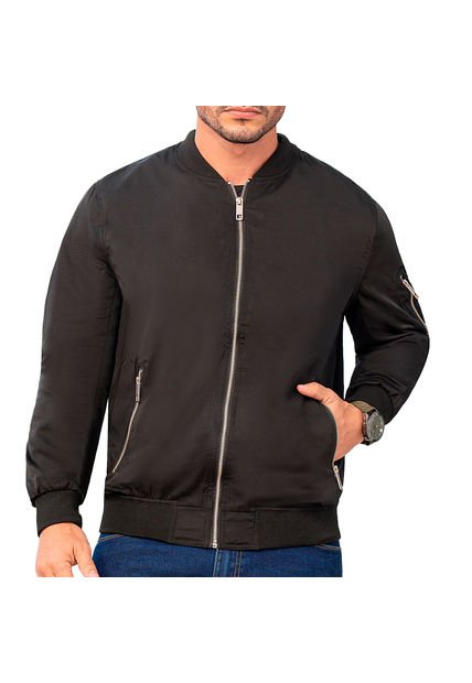 Chaqueta Camilo Negro Para Hombre Croydon