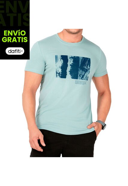 Camiseta Patrick Verde Para Hombre Croydon