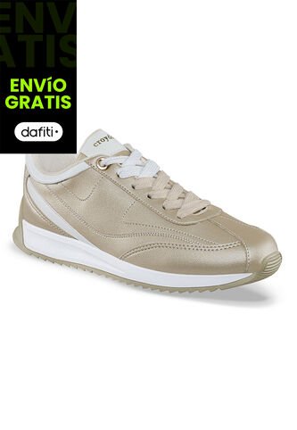 Tenis Urbanos Zaffira Oro Croydon Para Mujer Croydon