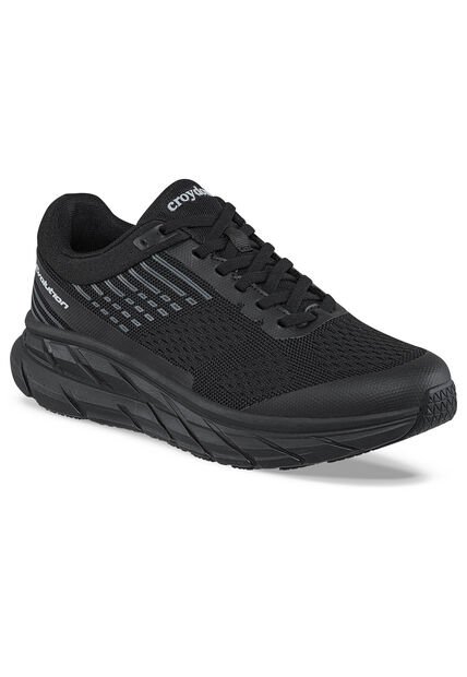 Tenis Running Zyner Negro-Negro Para Hombre Croydon