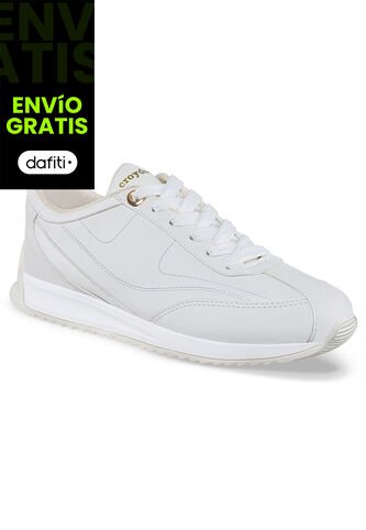 Tenis Urbanos Zaffira Marfil Croydon Para Mujer Croydon