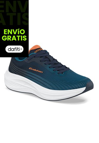 Tenis Running Pexil Azul Croydon Para Hombre Croydon