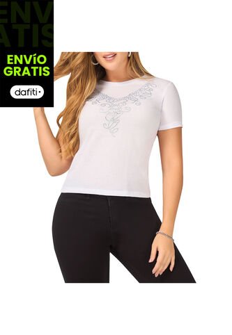 Blusa Asia Blanco Para Mujer Croydon Croydon