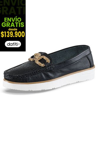 Mocasines Yuridia Negro Croydon Para Mujer Croydon