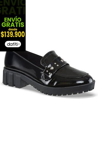 Mocasines Anise Negro Croydon Para Mujer Croydon
