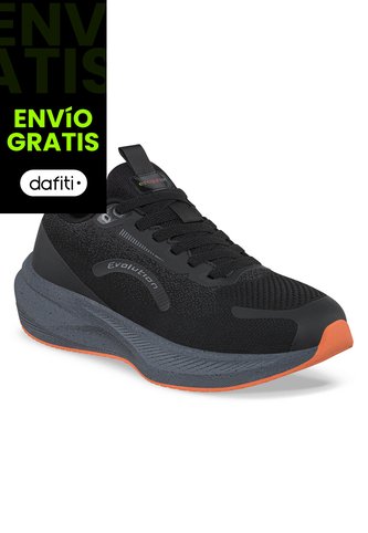 Tenis Running Vebar Negro Croydon Para Hombre Croydon