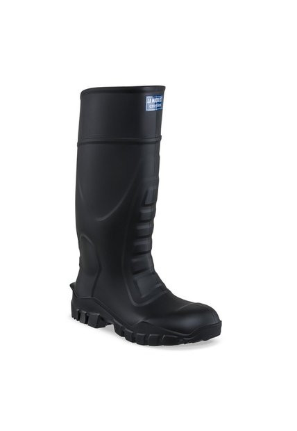 Botas PVC La Macha XT Alta Negro-Negro Croydon Para Hombre