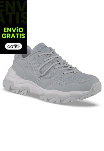 Tenis Urbanos Ztam Gris Croydon Para Mujer Croydon
