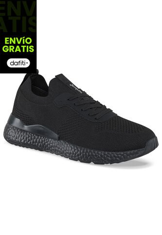 Tenis Running Kila Negro-Negro Para Hombre Croydon Croydon