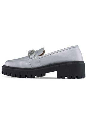 Mocasines Priscila Plata Para Mujer Croydon