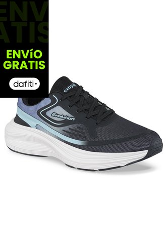 Tenis Running Jadom Negro Croydon Para Hombre Croydon