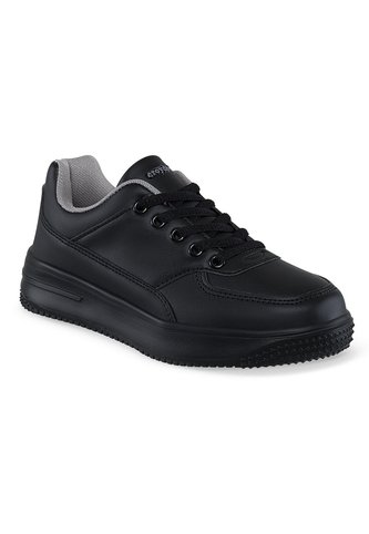 Tenis Colegio Shopir C Negro-Gris Para Niño Y Niña Croydon Croydon