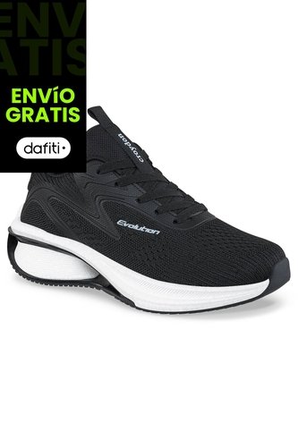 Tenis Running Vilom Negro Croydon Para Mujer Croydon