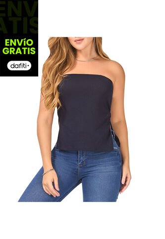 Blusa Gala Azul Osc Para Mujer Croydon Croydon