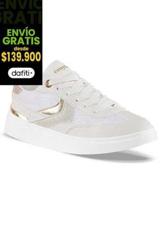 Tenis Urbanos Billie Blanco Croydon Para Mujer Croydon
