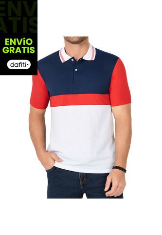 Camiseta Polo Carlos Azul Osc Para Hombre Croydon Croydon