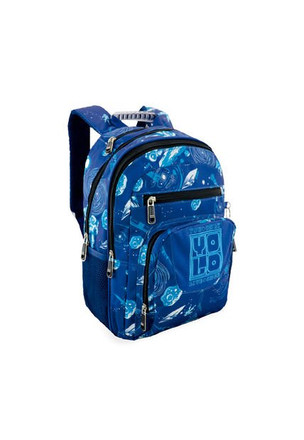 Morral Lucas Azul Para Hombre Croydon