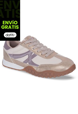 Tenis Urbanos Tebar Palo Rosa Croydon Para Mujer Croydon