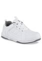 Tenis Colegio Leine C Blanco-Gris Para Niño Y Niña Croydon de Croydon