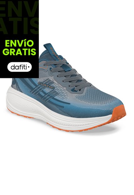 Tenis Running Tegal Azul Croydon Para Hombre