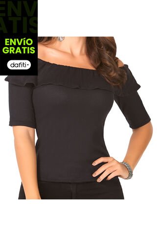 Blusa Adara Negro Para Mujer Croydon Croydon