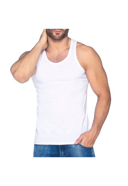 Camiseta Lukyan Blanco para hombre Croydon 