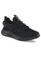 Tenis Running Sonk Negro-Negro Para Mujer Croydon de Croydon