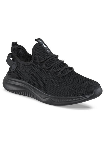 Tenis Running Sonk Negro-Negro Para Mujer Croydon
