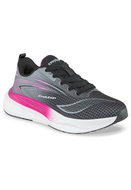 Tenis Running Xirte Negro Para Mujer Croydon