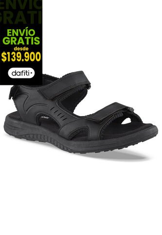 Sandalias Sultan Negro Croydon Para Hombre Croydon