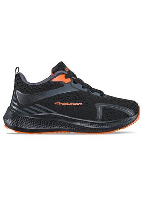 Tenis Running Quat Negro Para Niño Croydon