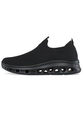 Tenis Running Pedzy Negro-Negro Para Mujer Croydon