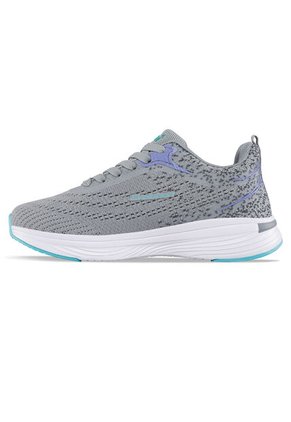 Tenis Running Pira Gris Para Mujer Croydon