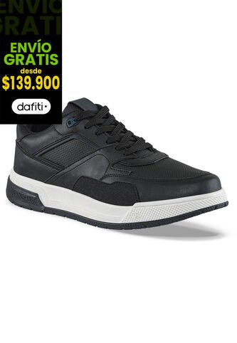 Tenis Urbanos Baxter Negro Croydon Para Hombre Croydon