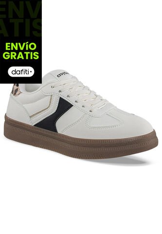 Tenis Casuales Mqek Beige Croydon Para Mujer Croydon