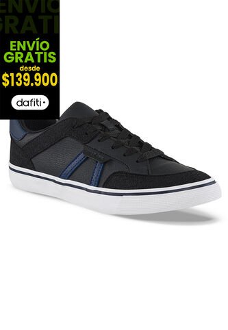 Tenis Urbanos Rowan Negro Croydon Para Hombre Croydon