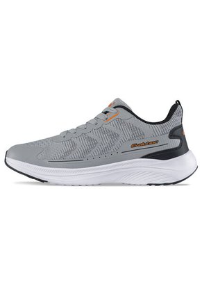 Tenis Running Kinet Gris Para Hombre Croydon