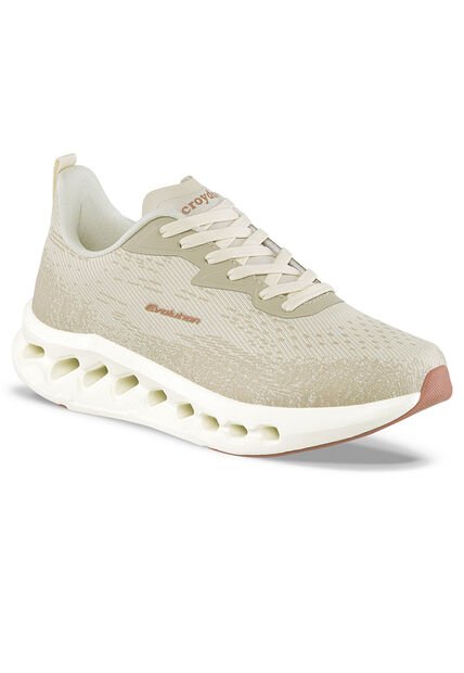 Tenis Running Taro Beige Para Mujer Croydon
