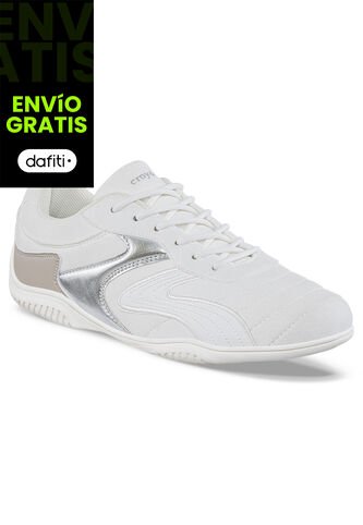 Tenis Urbanos Sevop Blanco Croydon Para Mujer Croydon