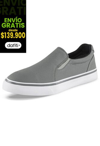 Tenis Casuales Way Gris Osc Croydon Para Hombre Croydon