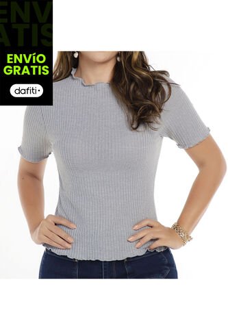 Buzo Rubi Gris Para Mujer Croydon Croydon