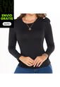 Blusa Roma Negro Para Mujer Croydon de Croydon