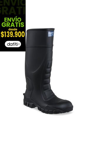Botas PVC La Macha XT Alta Negro-Negro Croydon Para Hombre Croydon