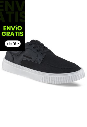 Tenis Urbanos Boost Negro Croydon Para Hombre Croydon