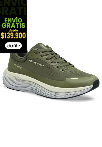 Tenis Running Ycle Verde Osc Croydon Para Hombre Croydon
