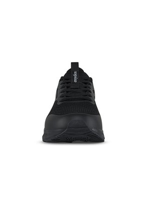 Tenis Running Habar Negro-Negro Croydon Para Hombre